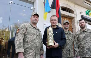 Andrij Sadowy znany jest z sympatii wobec tradycji UPA / autor: Facebook.com/andriy.sadovyi