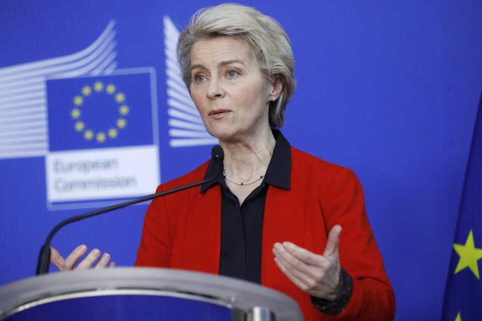 Ursula von der Leyen  / autor: PAP/EPA