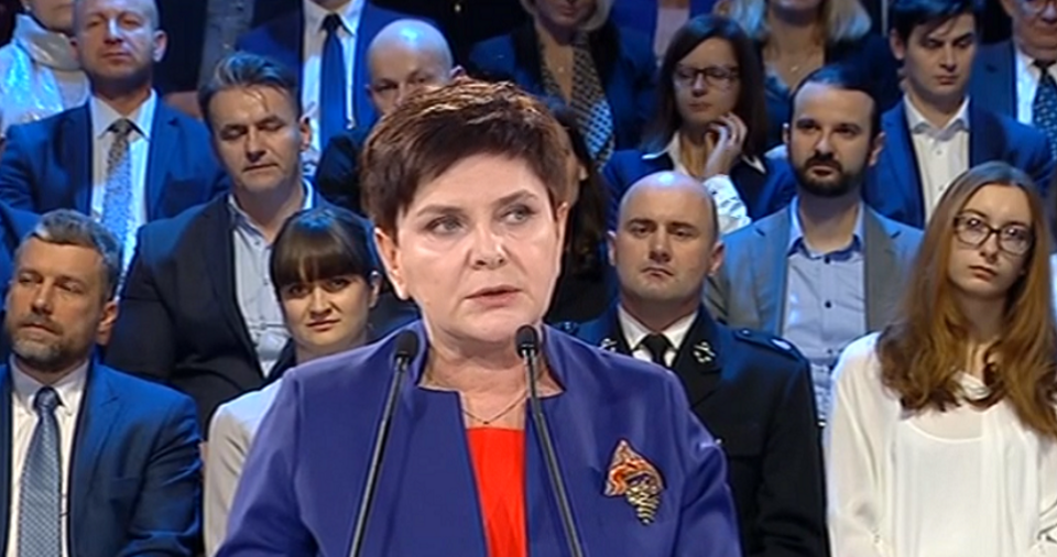 Wicepremier Beata Szydło / autor: TVP Info