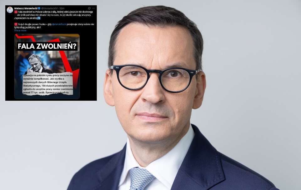 Mateusz Morawiecki  / autor: Fratria/X