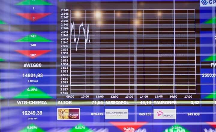 Warszawska giełda znowu imponowała siłą – WIG20 wzrósł o 1,10 proc. ZDJĘCIE ILUSTRACYJNE / autor: Fratria /AW