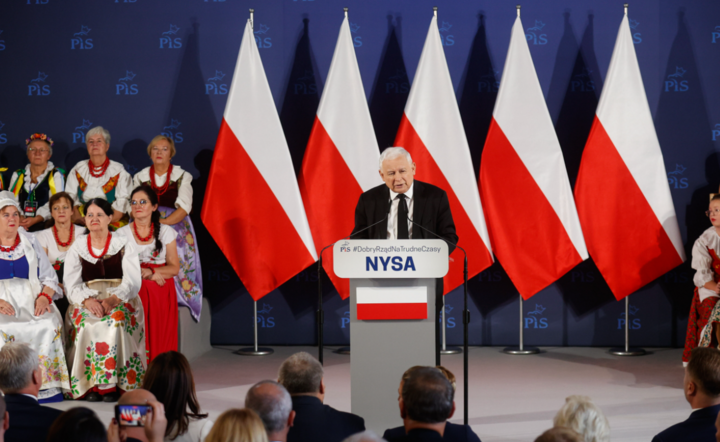 prezes PiS Jarosław Kaczyński / autor: PAP/Aleksander Koźmiński