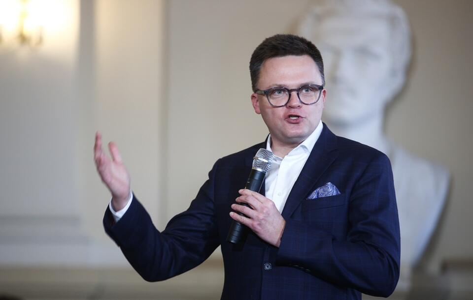 Szymon Hołownia / autor: PAP/Łukasz Gągulski