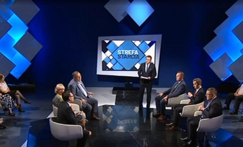 Program Strefa Starcia / autor: TVP Info