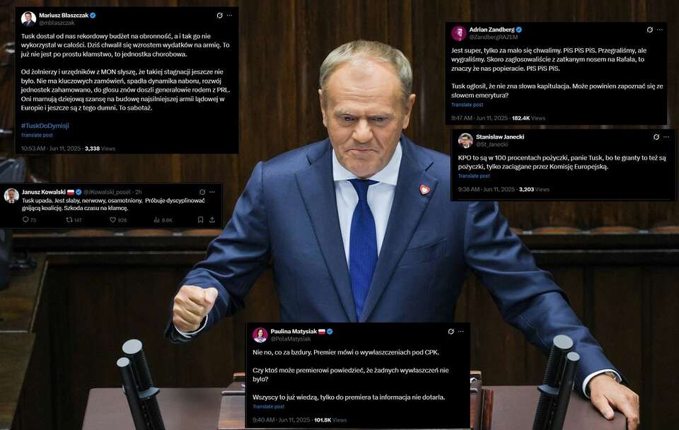 Premier Donald Tusk / autor: PAP/Rafał Guz