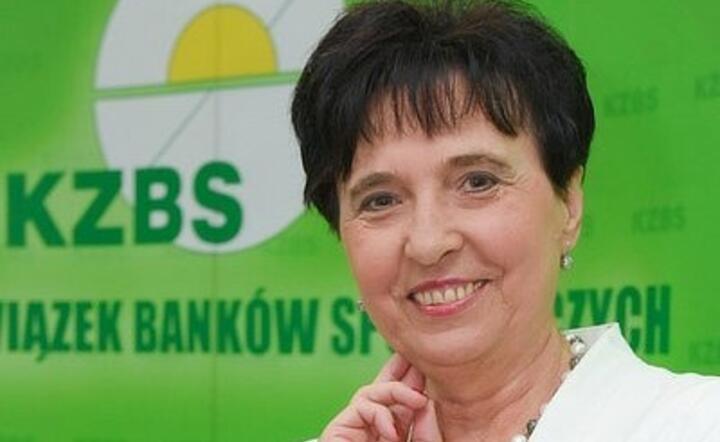 Krystyna Majerczyk-Żabówka, prezes zarządu Krajowego Związku Banków Spółdzielczych / autor: materiały prasowe