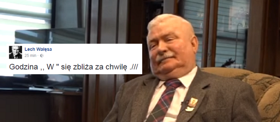 autor: YouTube/Facebook: Lech Wałęsa
