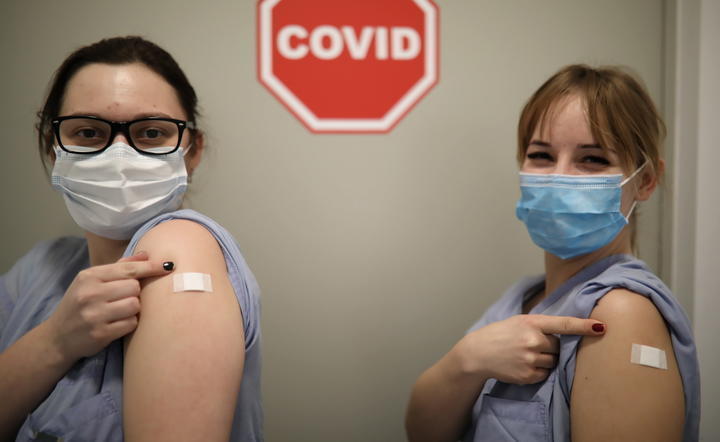 szczepienia na Covid-19 / autor: fotoserwis PAP