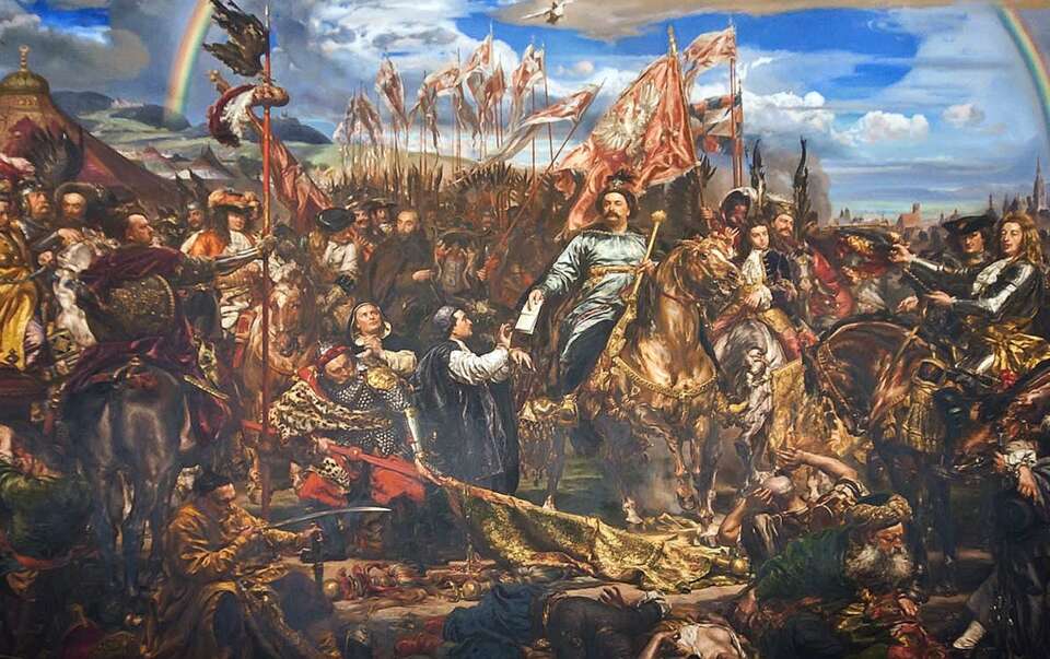 Wiktoria Wiedeńska na obrazie Jana Matejki / autor: Jan Matejko, Public domain, Wikimedia Commons