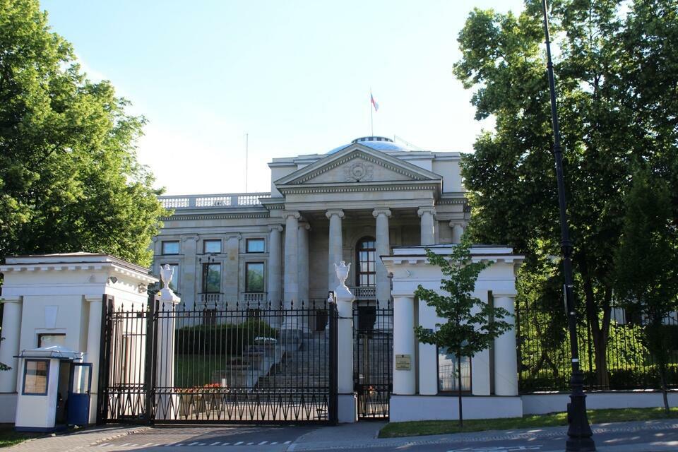 Embassy of Russia in Warsaw / autor: wPolityce.pl