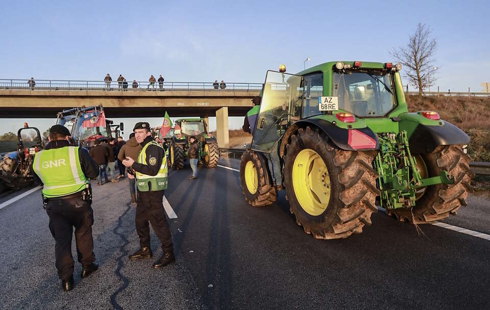 Protest rolników w Portugalii / autor: PAP/EPA