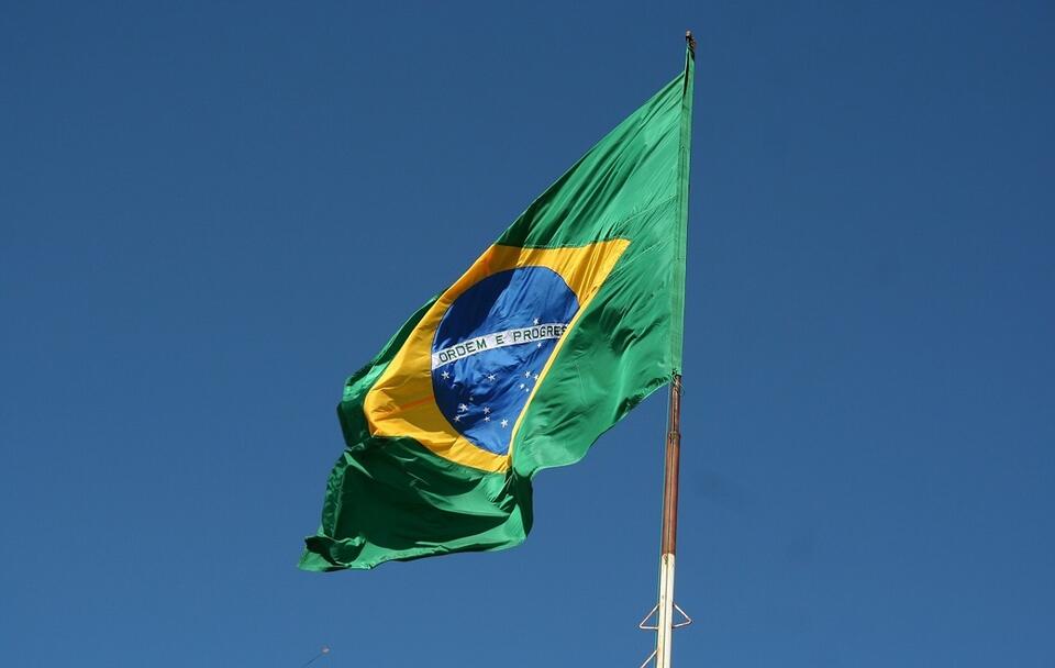 Flaga Brazylii - zdj. ilustracyjne / autor: Pixabay