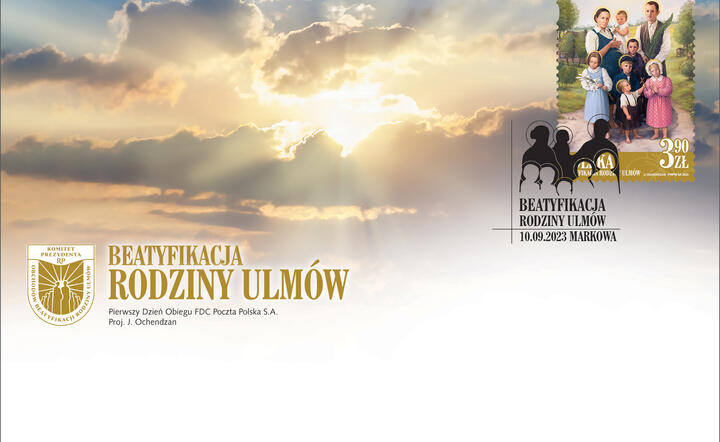 Specjalna koperta FDC ze znaczkiem i datownikiem / autor: materiały prasowe Poczty Polskiej