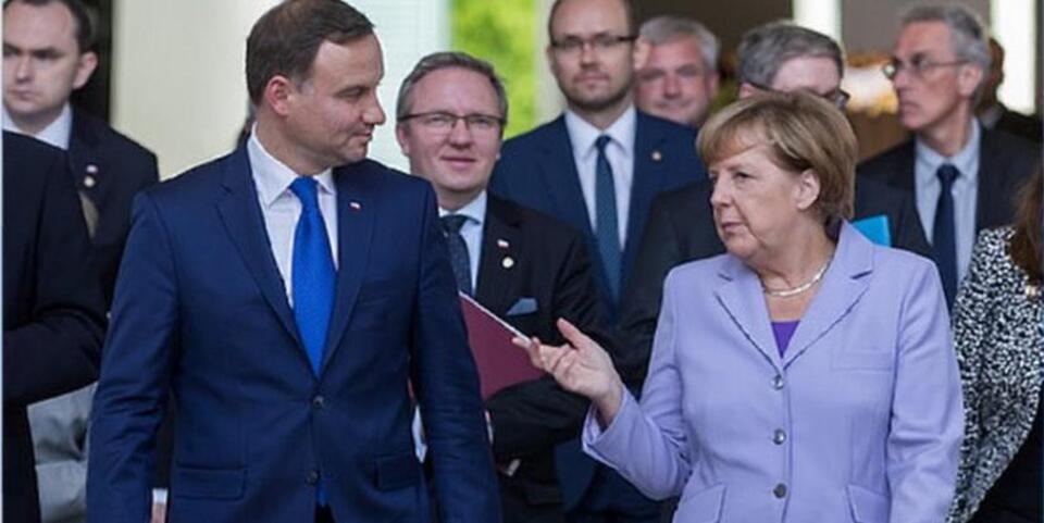 Angela Merkel i Andrzej Duda / autor: prezydent.pl/Andrzej Skwarczyński