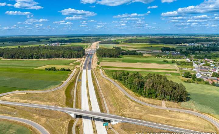 Budowa obwodnicy Łomży na trasie S61 / autor: materiały prasowe GDDKiA / fot. Krzysztof Nalewajko