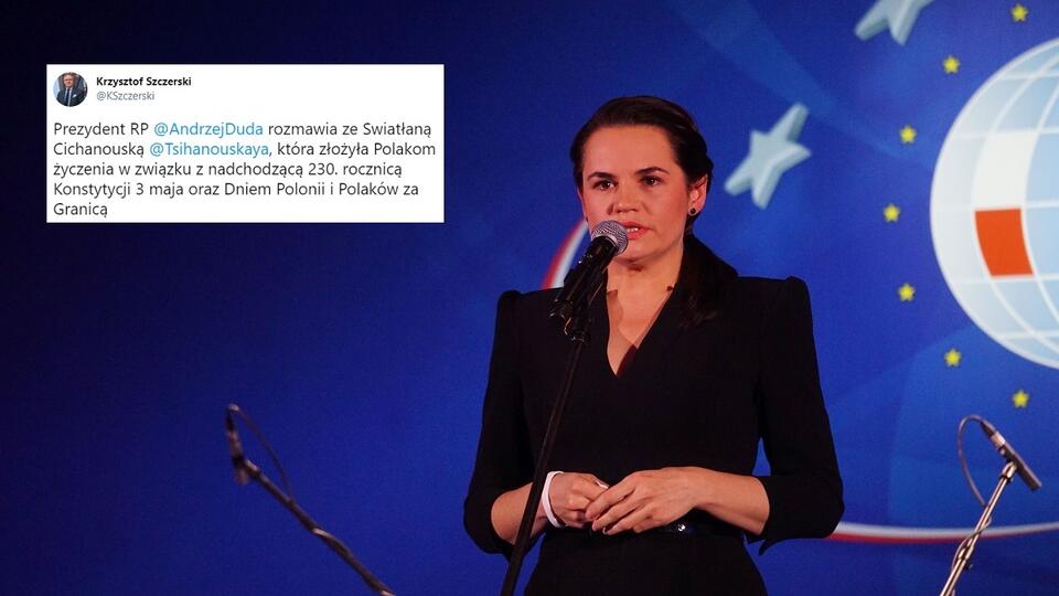 Swiatłana Cichanouska / autor: fratria