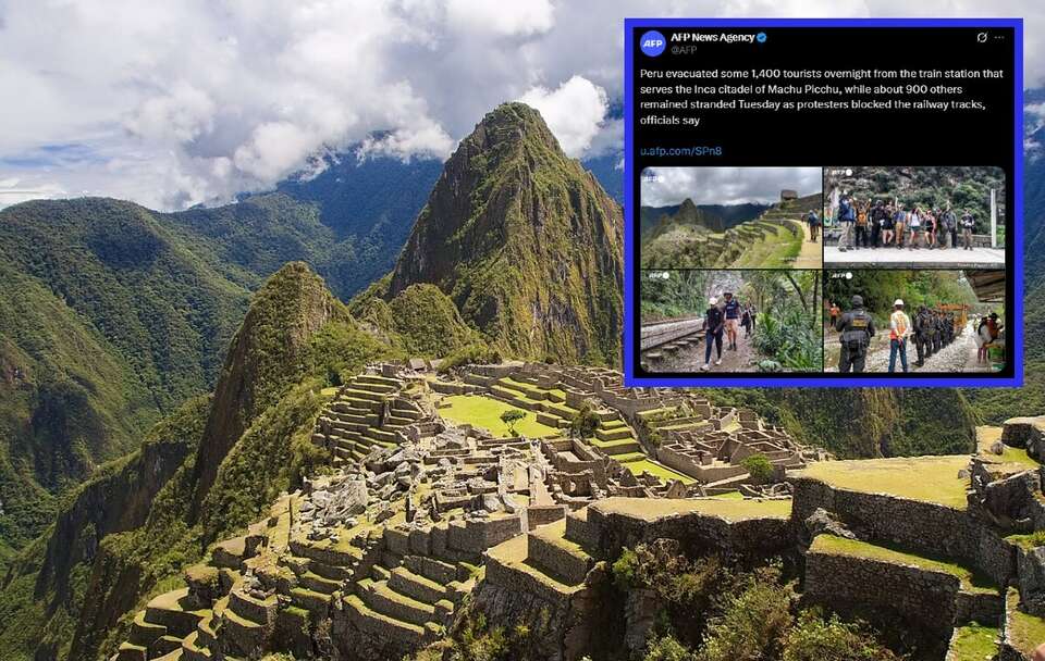 Wielka ewakuacja z Machu Picchu / autor: Pixabay/X