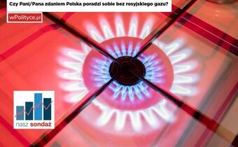 Polacy są przekonani: poradzimy sobie bez rosyjskiego gazu