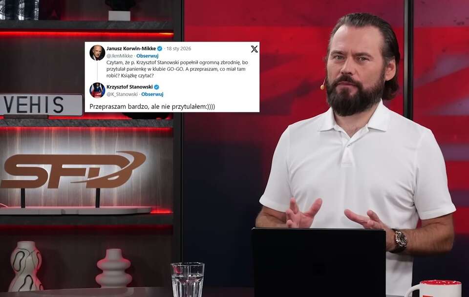 Krzysztof Stanowski / autor: screenshot Kanał Zero/X