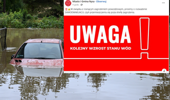 Śmigłowce ewakuują ludność. Woda zajmuje kolejne ulice