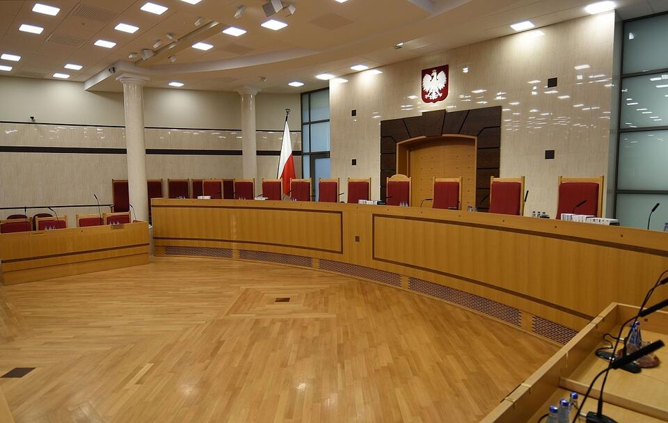 Sala rozpraw Trybunału Konstytucyjnego / autor: Adrian Grycuk/CC BY-SA 3.0 PL