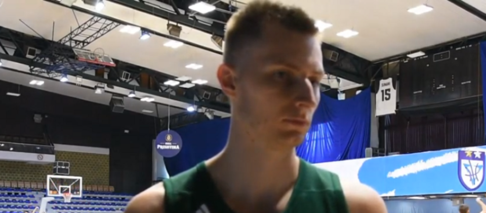 Sebastian Kowalczyk zdobył 22 punkty / autor: youtube  Legia Kosz