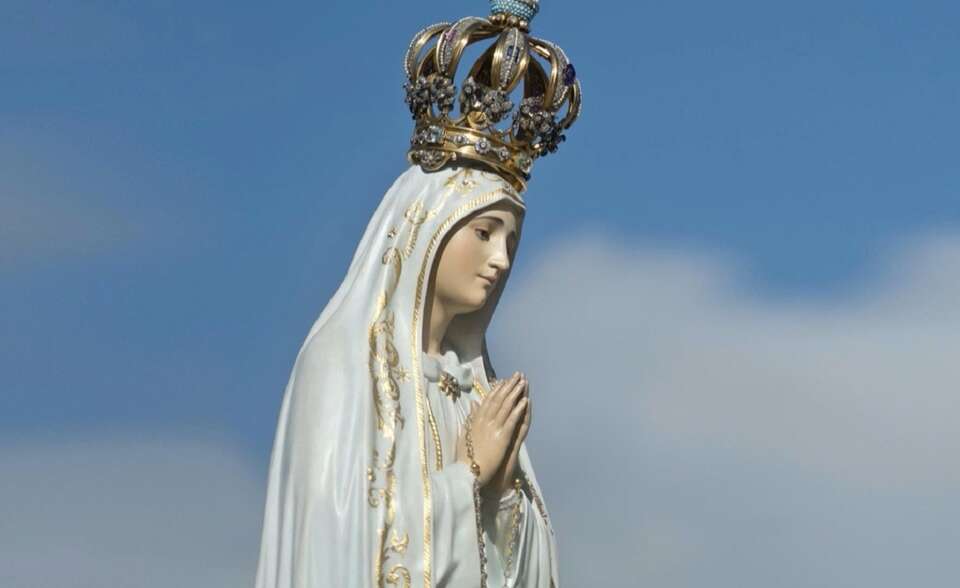 Figura Matki Bożej Fatimskiej / autor: Vatican Media