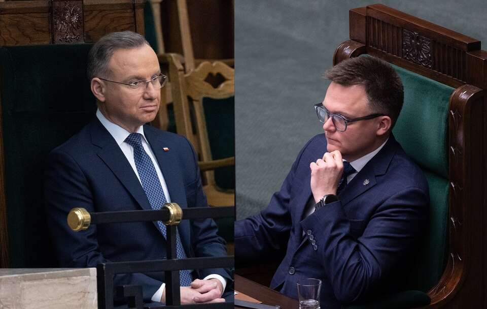 Andrzej Duda i Szymon Hołownia na czele rankingu zaufania / autor: Fratria