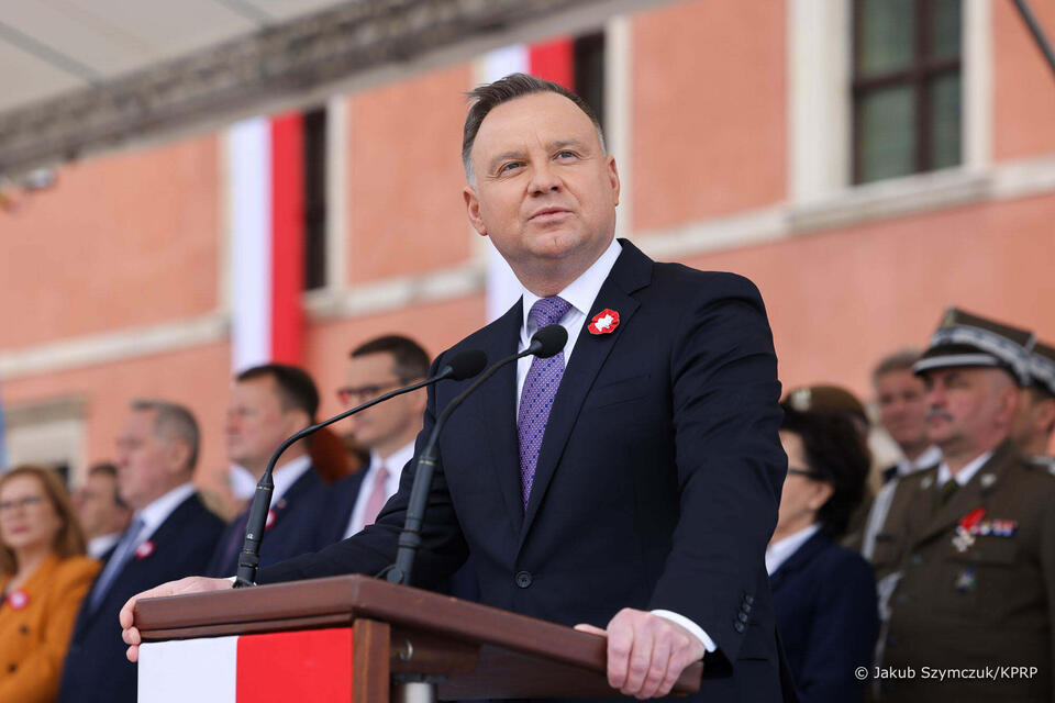 Prezydent RP Andrzej Duda / autor: Jakub Szymczuk / KPRP