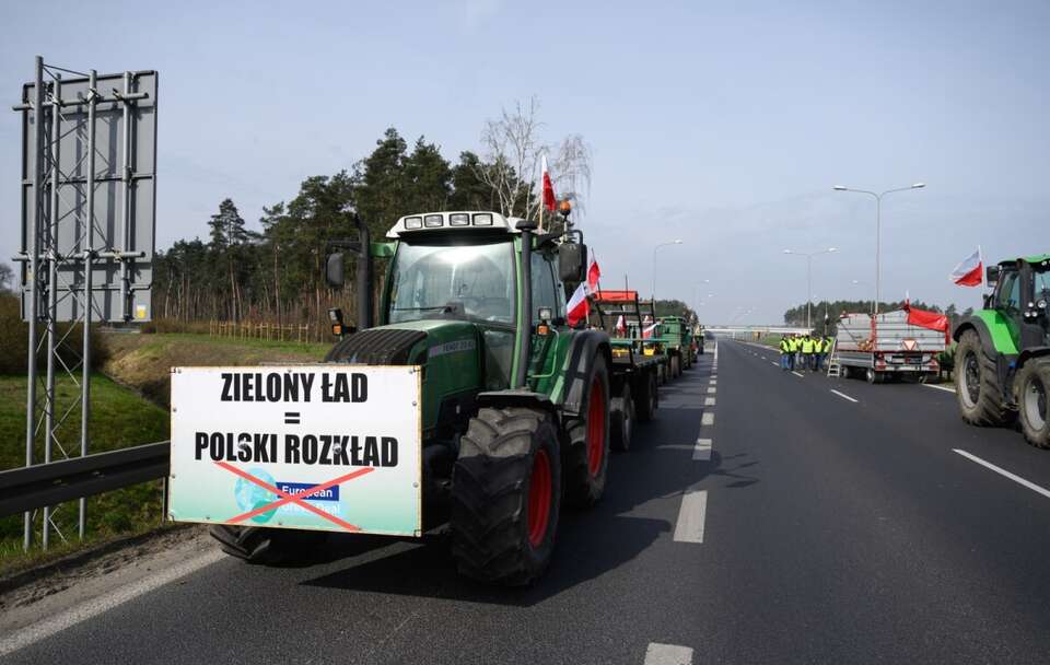 Protest rolników / autor: 	PAP/Jakub Kaczmarczyk