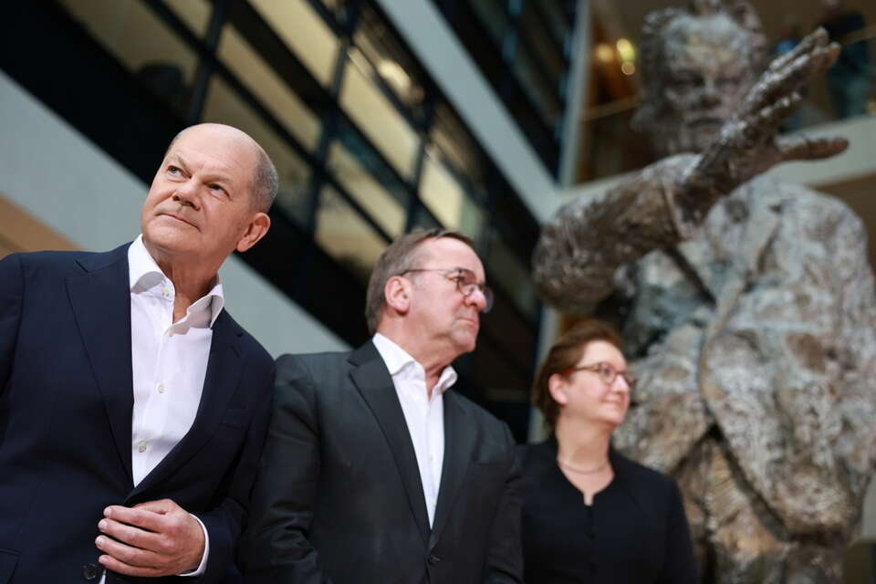 Olaf Scholz / autor:  EPA/CLEMENS BILAN Dostawca: PAP/EPA.