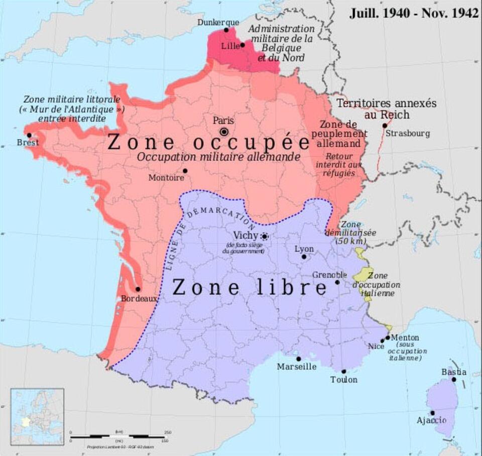 Francja 1940 r. Fot. Wikipedia / licencja CC 1.0