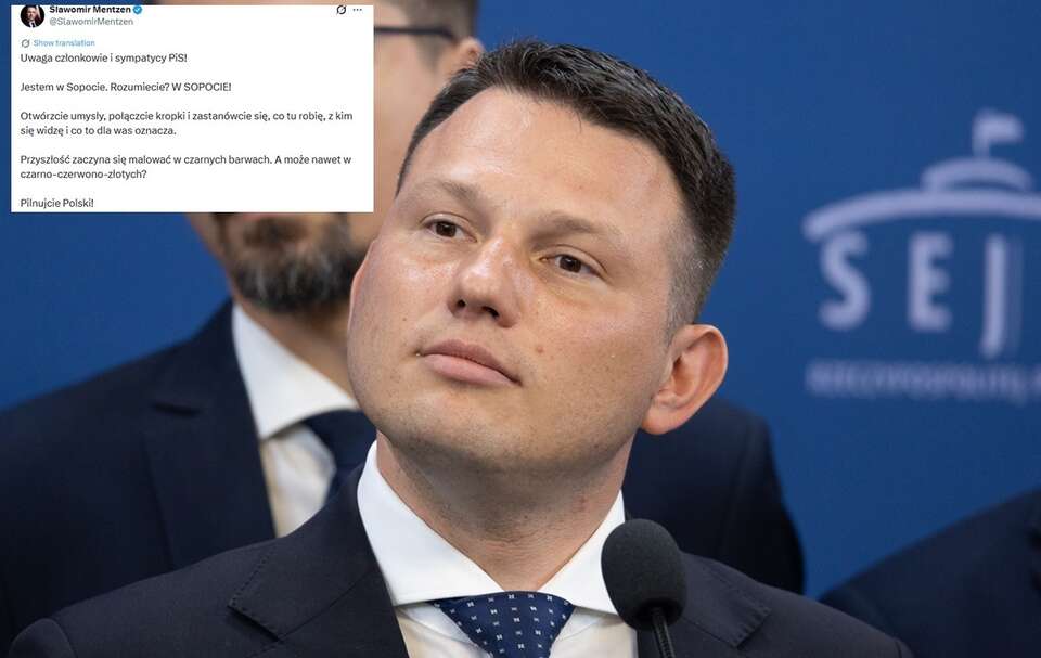 Mentzen zaczepia PiS. "Jestem w Sopocie. Rozumiecie?"