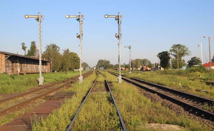 Stacja kolejowa w Giżycku / autor: Fratria