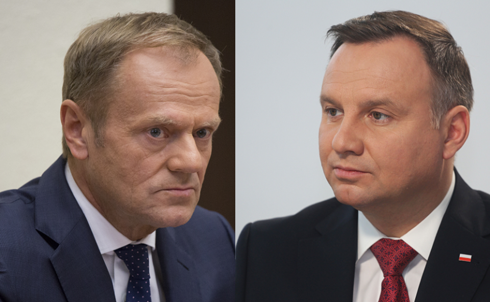 Donald Tusk i Andrzej Duda / autor: Fratria