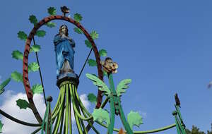 Zostawcie Gietrzwałd w spokoju! Na zdjęciu figurka Maryi z Gietrzwałdu / autor: Fratria