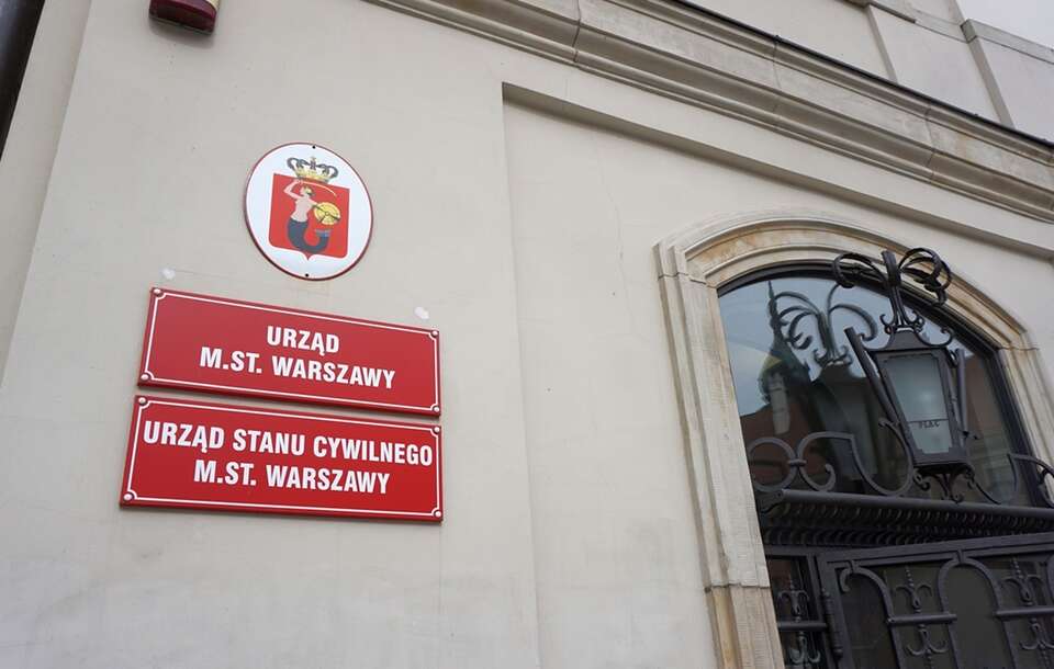 Urząd Stanu Cywilnego w Warszawie, zdj. ilustracyjne / autor: Fratria