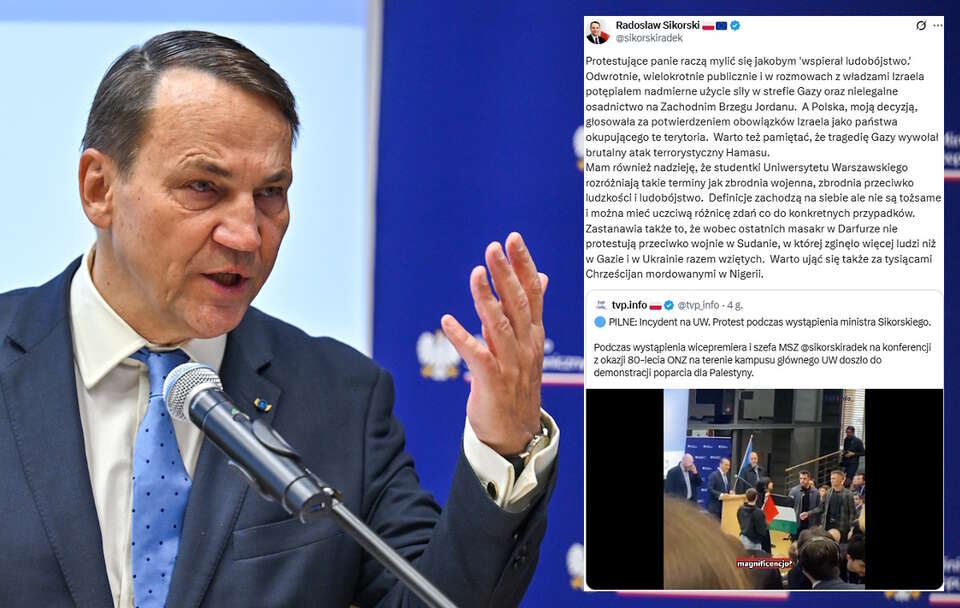 Radosław Sikorski / autor: PAP/Przemysław Piątkowski/X