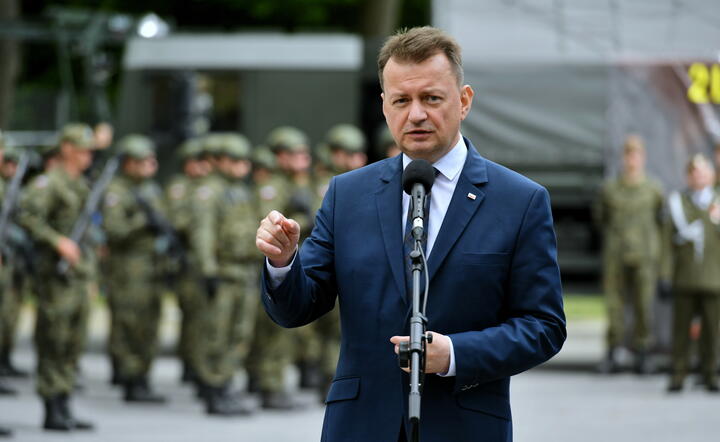Minister obrony narodowej Mariusz Błaszczak / autor: PAP/Wojtek Jargiło