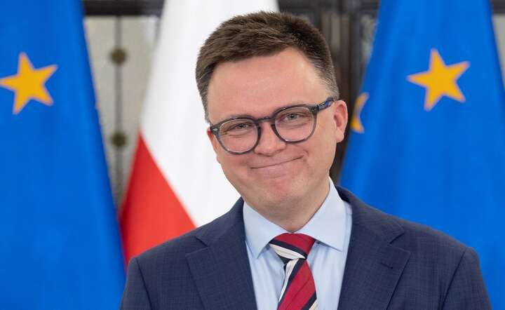 Marszałek Sejmu i szef Polska2050 Szymon Hołownia ma problem / autor: Fratria / Andrzej Wiktor