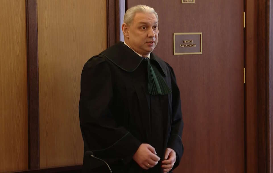 Mec. Artur Wdowczyk, pełnomocnik prof. Wojciecha Roszkowskiego / autor: Telewizja wPolsce24