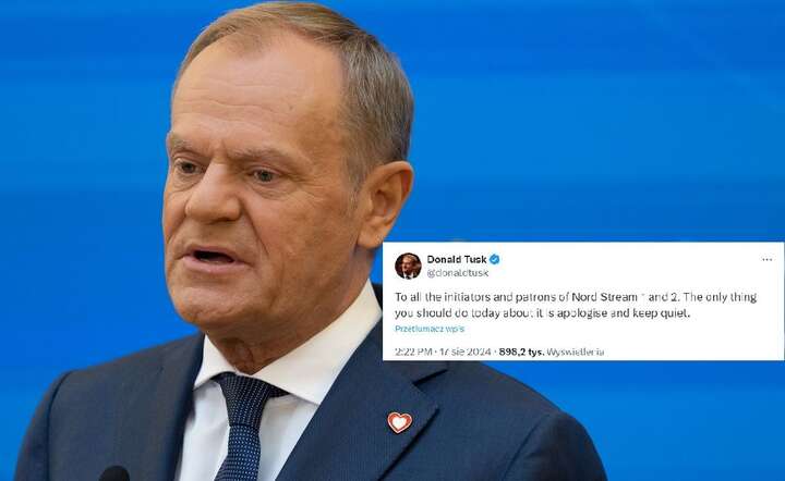 Premier Donald Tusk opublikował w sobotę na platformie X ciekawy wpis / autor: Fratria / Andrzej Wiktor / X @donaldtusk - screen