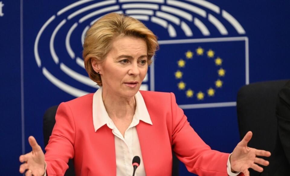 Ursula von der Leyen / autor: 	PAP/EPA/PATRICK SEEGER