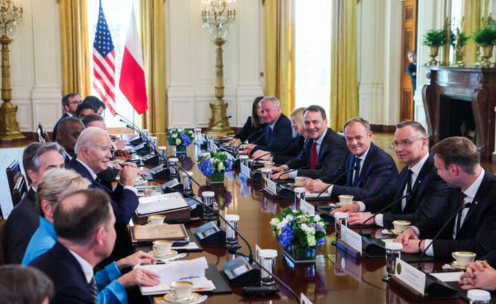 Spotkanie w Białym Domu polskich polityków z prezydentem USA / autor: Fot. PAP/Leszek Szymański 