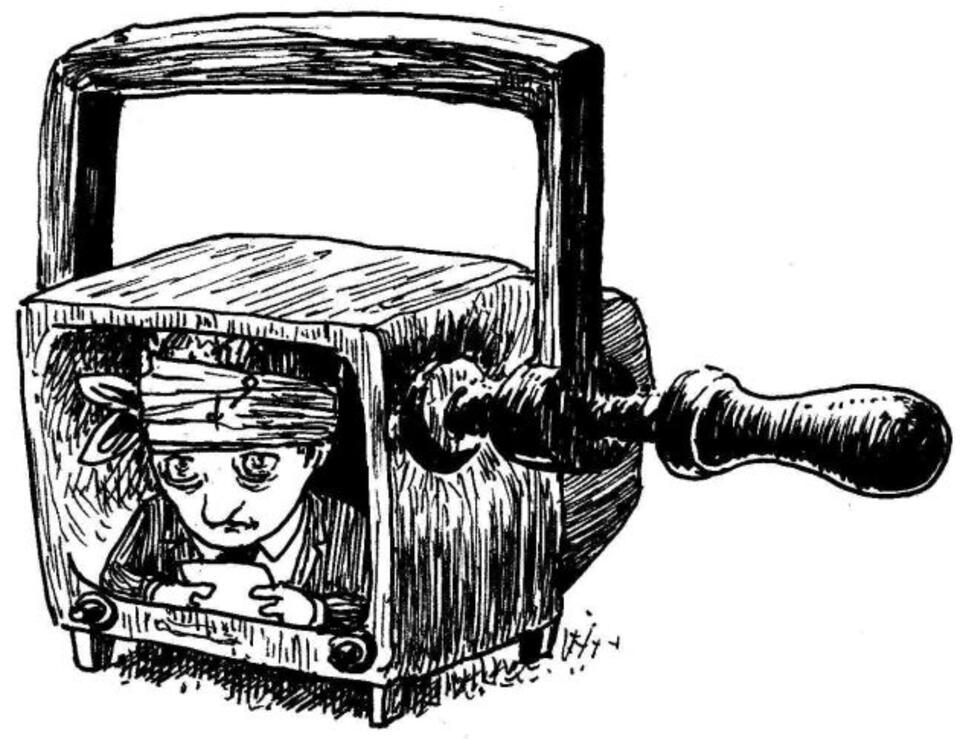 Rys. Rafał Zawistowski, "MONITORING"