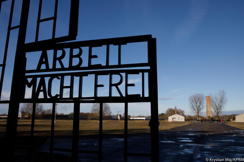 Były niemiecki obóz w Sachsenhausen / autor: Krystian Maj/KPRM