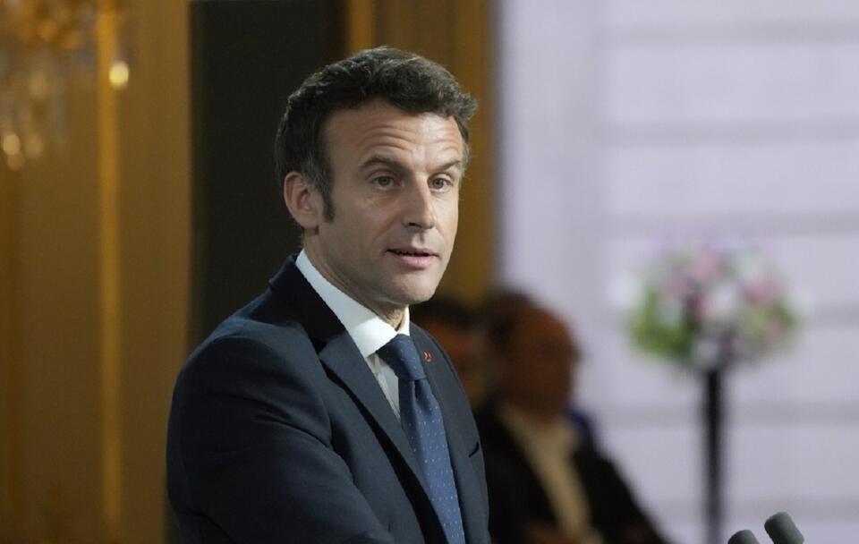 Emmanuel Macron / autor: PAP/EPA/FRANCOIS MORI/POOL