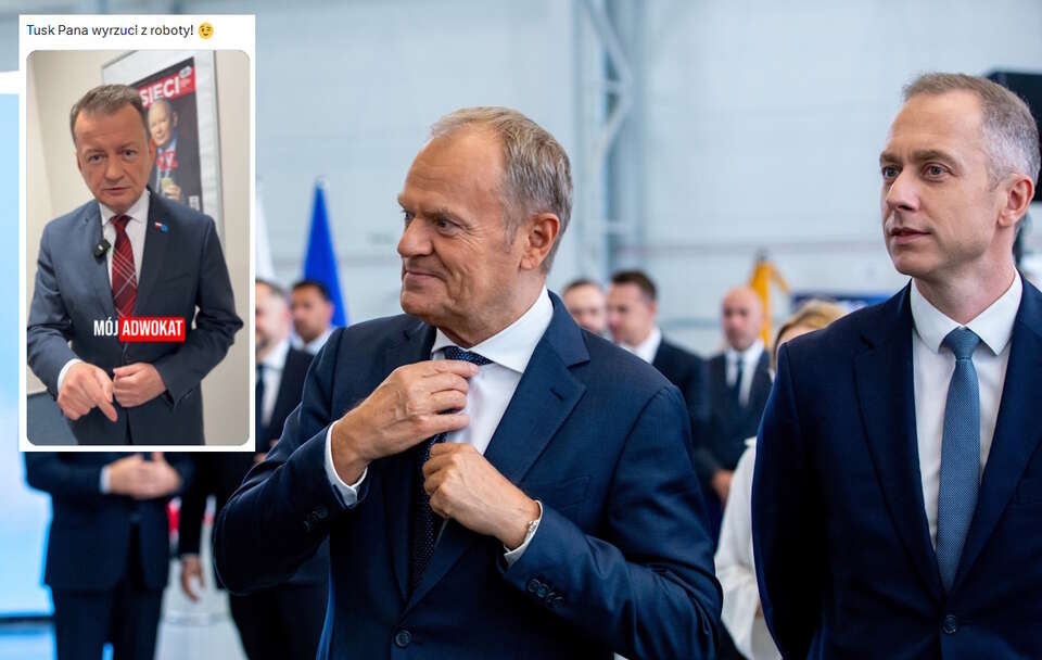 Tomczyk świadkiem Błaszczaka?! "Tusk wyrzuci pana z roboty"