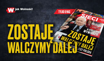 Jarosław Kaczyński w „Sieci”: „Zostaję. Walczymy dalej”