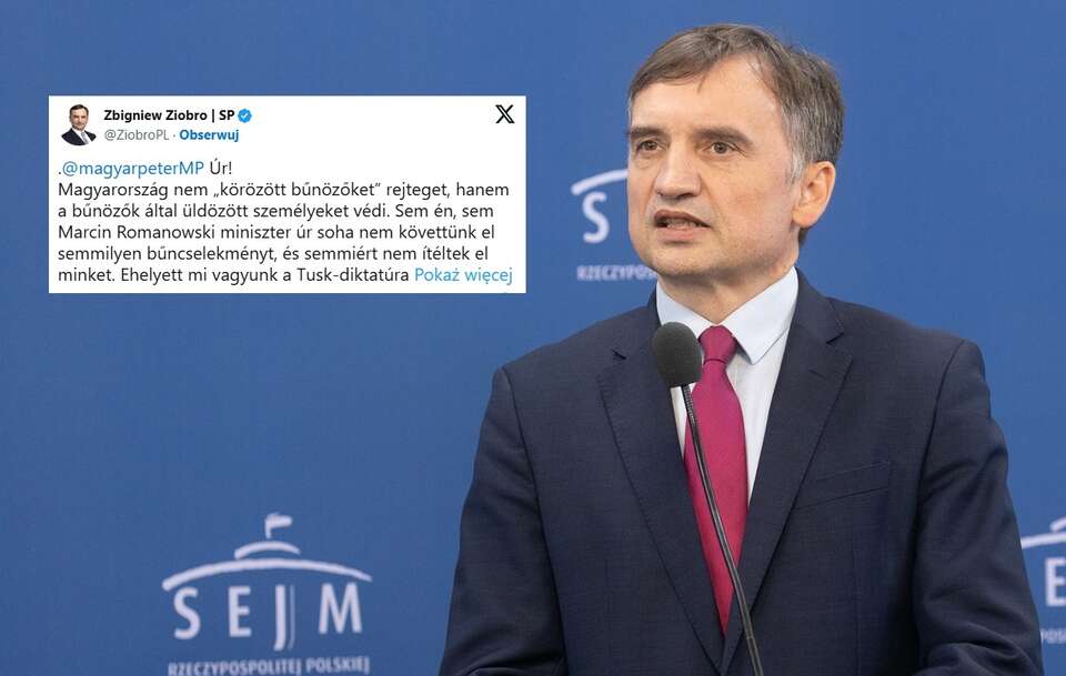 Ziobro odpowiada liderowi węgierskiej opozycji